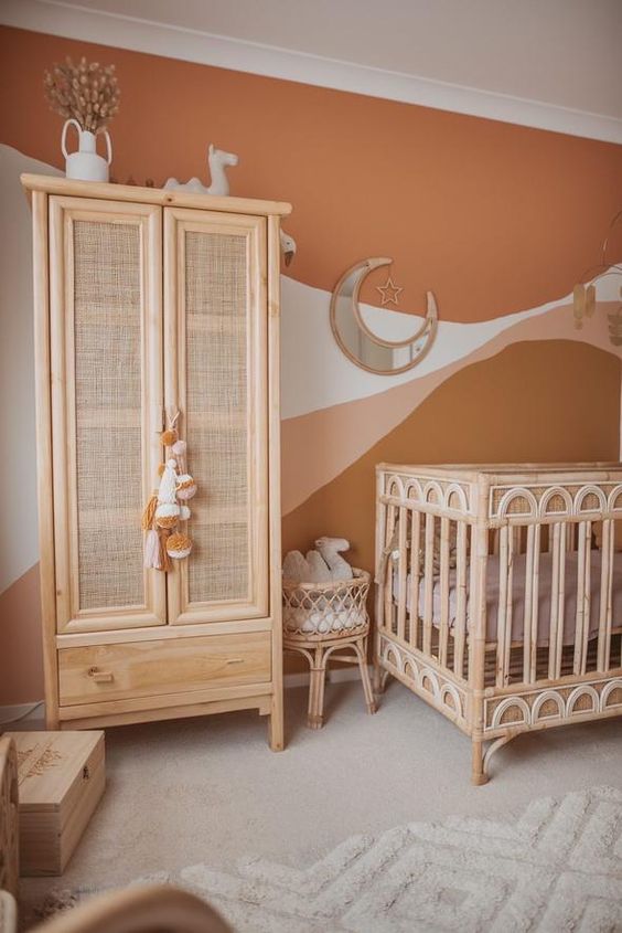 5 raisons de peindre la chambre de bébé dans une couleur chaude